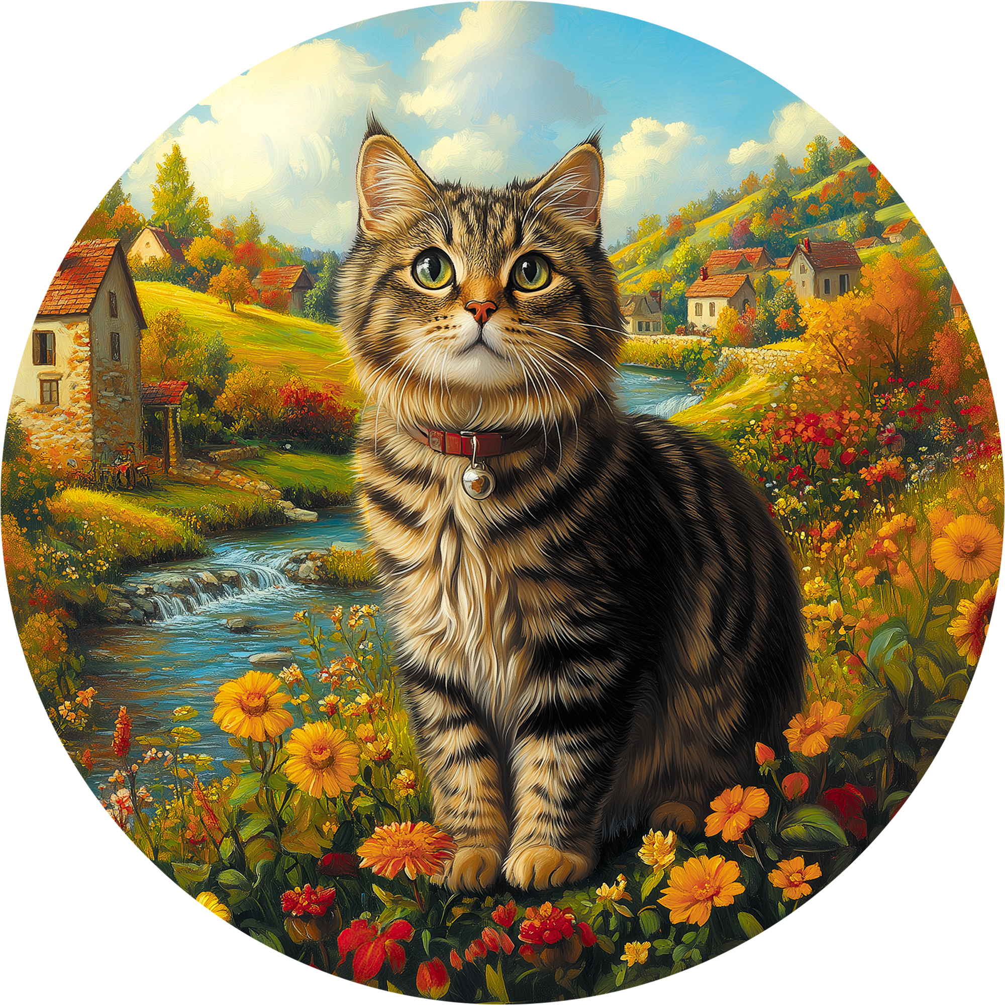 Деревянный пазл коллекции «Мир кошек» / 30х30см, 200 деталей / Артикул CT052