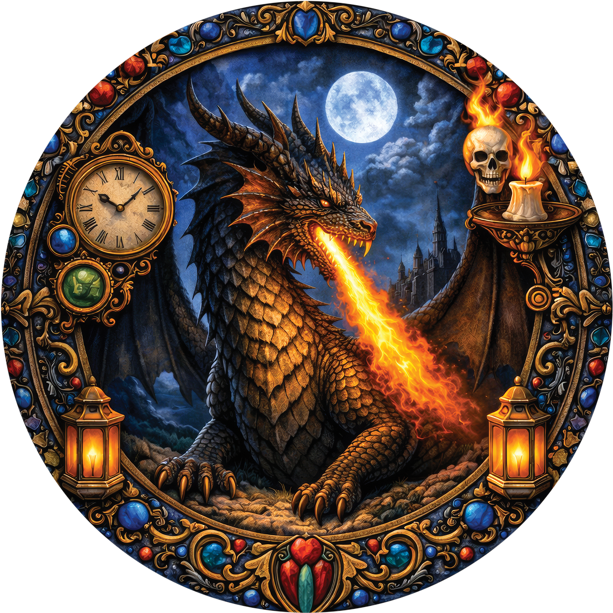 Деревянный пазл коллекции «Мир легенд» / 30х30см, 204 деталей / Артикул LGN028