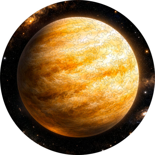 Деревянный пазл «Венера» / 30х30см, 195 деталей