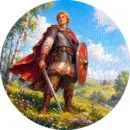 Деревянный пазл "Алёша Попович" / 30см, 200 деталей
