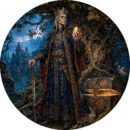 Деревянный пазл "Кащей" / 30см, 200 деталей