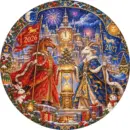 Деревянный пазл "Новогодняя смена караула" / 30см, 184 детали